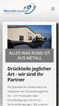Mobile Screenshot of metalldrueckerei-foest.de